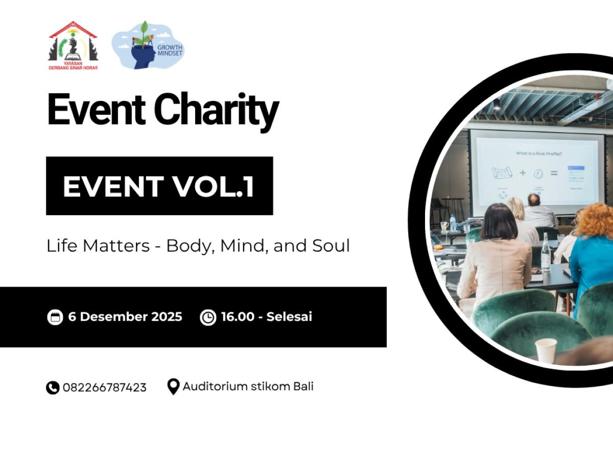 Event Charity: Life Matters - Body, Mind and Soul